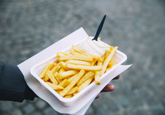 frietjes met mayonaise - frites avec mayonnaise