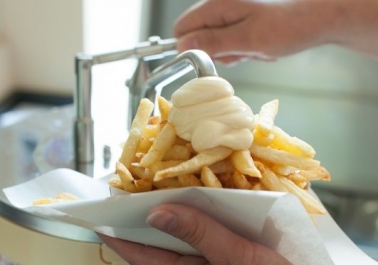 Frietjes met mayonaise - Frites avec mayonnaise