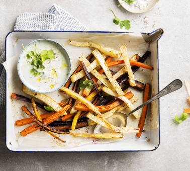 Frietjes van vergeten groeten - Frites de légumes oubliés