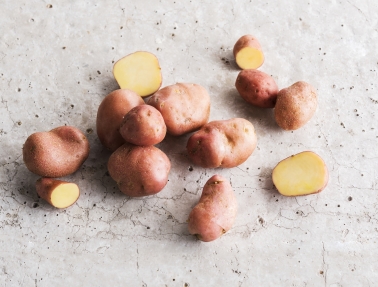 Rode aardappelen - Pommes de terre rouges
