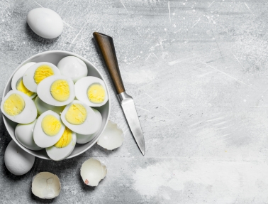 hardgekookte eitjes - œufs durs